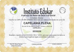 certificado capelania ined 300x210 - DOENÇAS PSICOSSOMÁTICAS